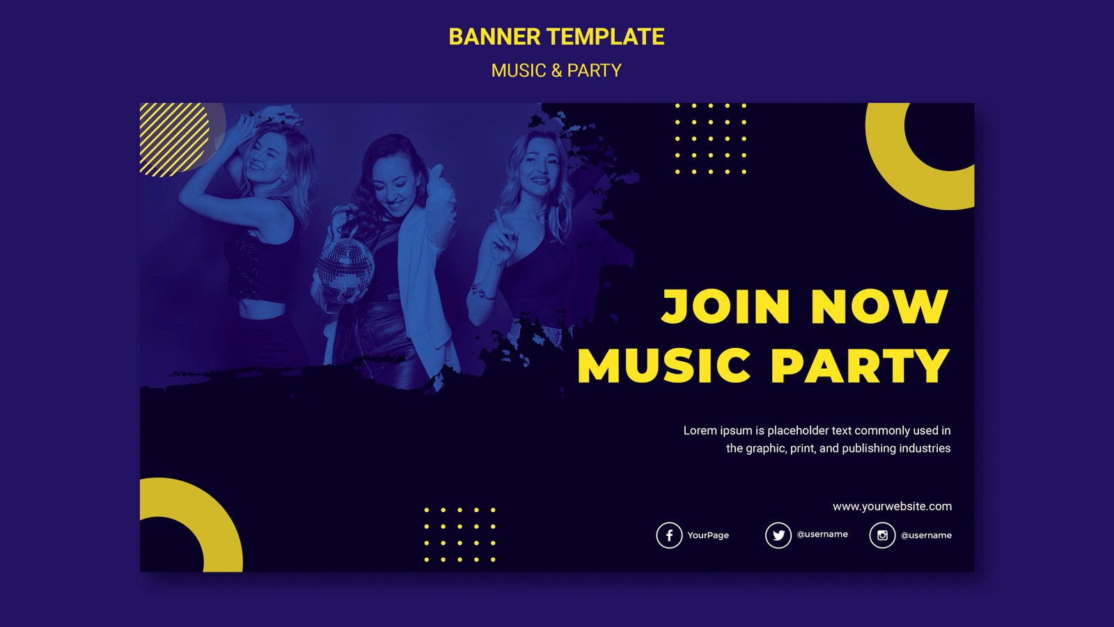 Join Now Music Party